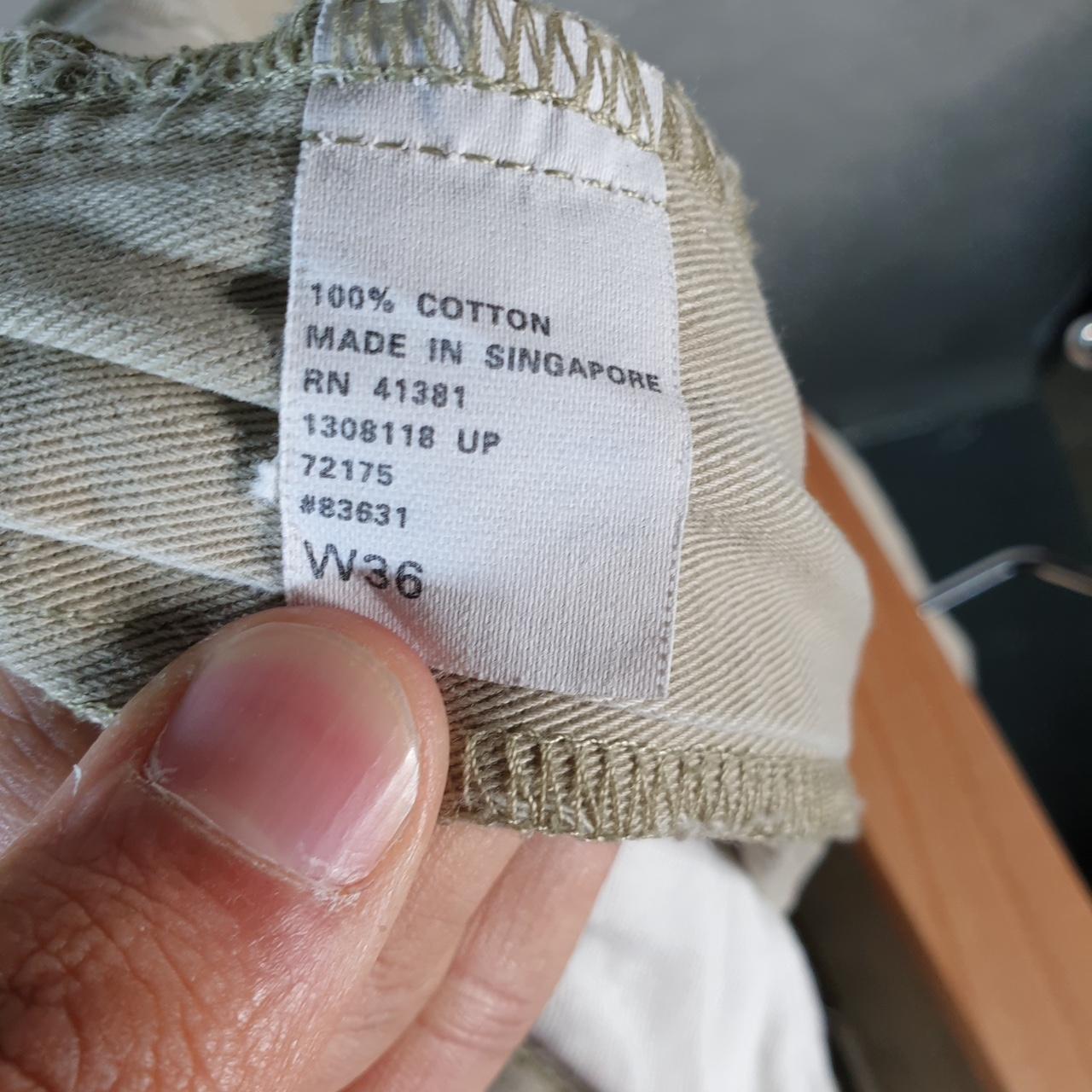 Vintage Ralph Lauren Polo Shorts Jorts Chino Cargo Men’s W36 Brown Baggy Cotton A4599