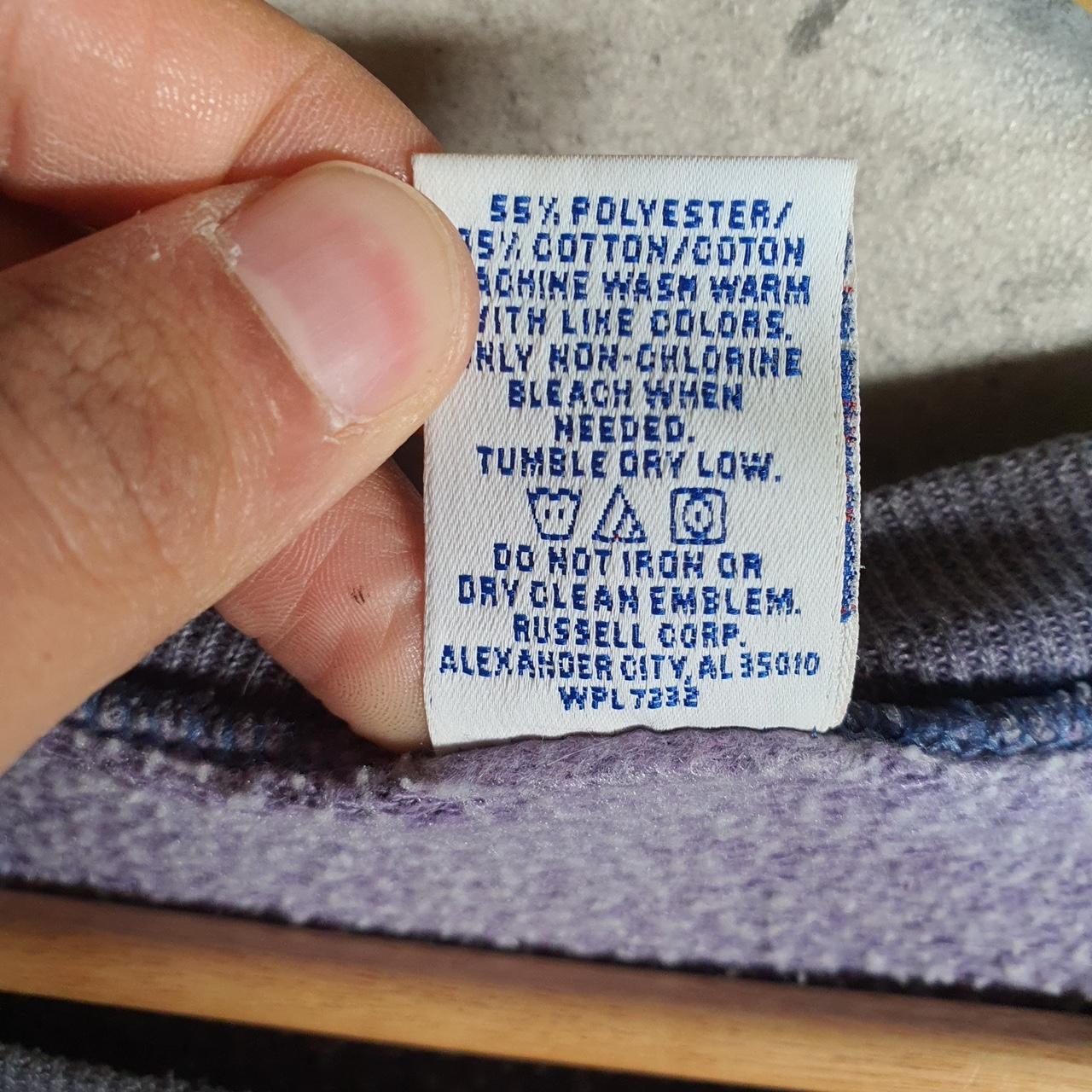 Vintage Russell Athletic Made in USA Sweatshirt Men’s XL Lilac Baggy Blank