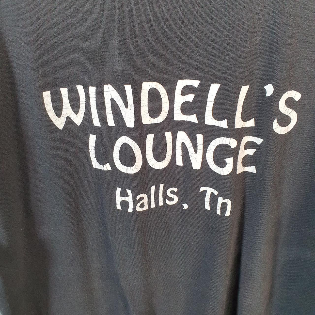 Vintage Fruit of the Loom 1991 Wendell’s Lounge Hall USA Single Stitch T Shirt Men’s Large Black