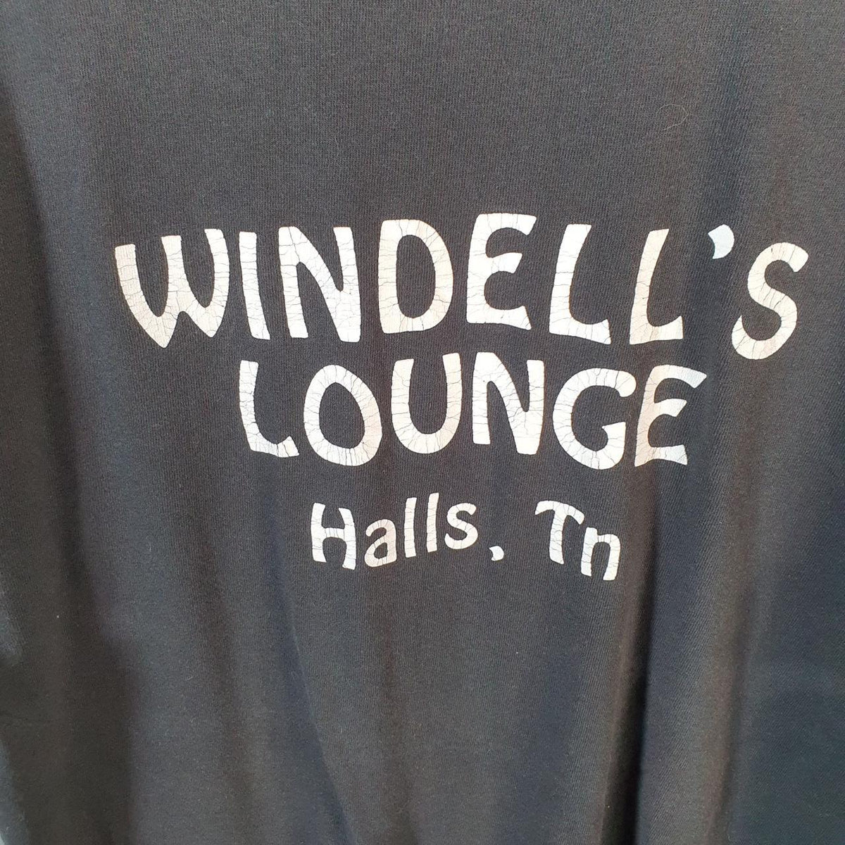 Vintage Fruit of the Loom 1991 Wendell’s Lounge Hall USA Single Stitch T Shirt Men’s Large Black
