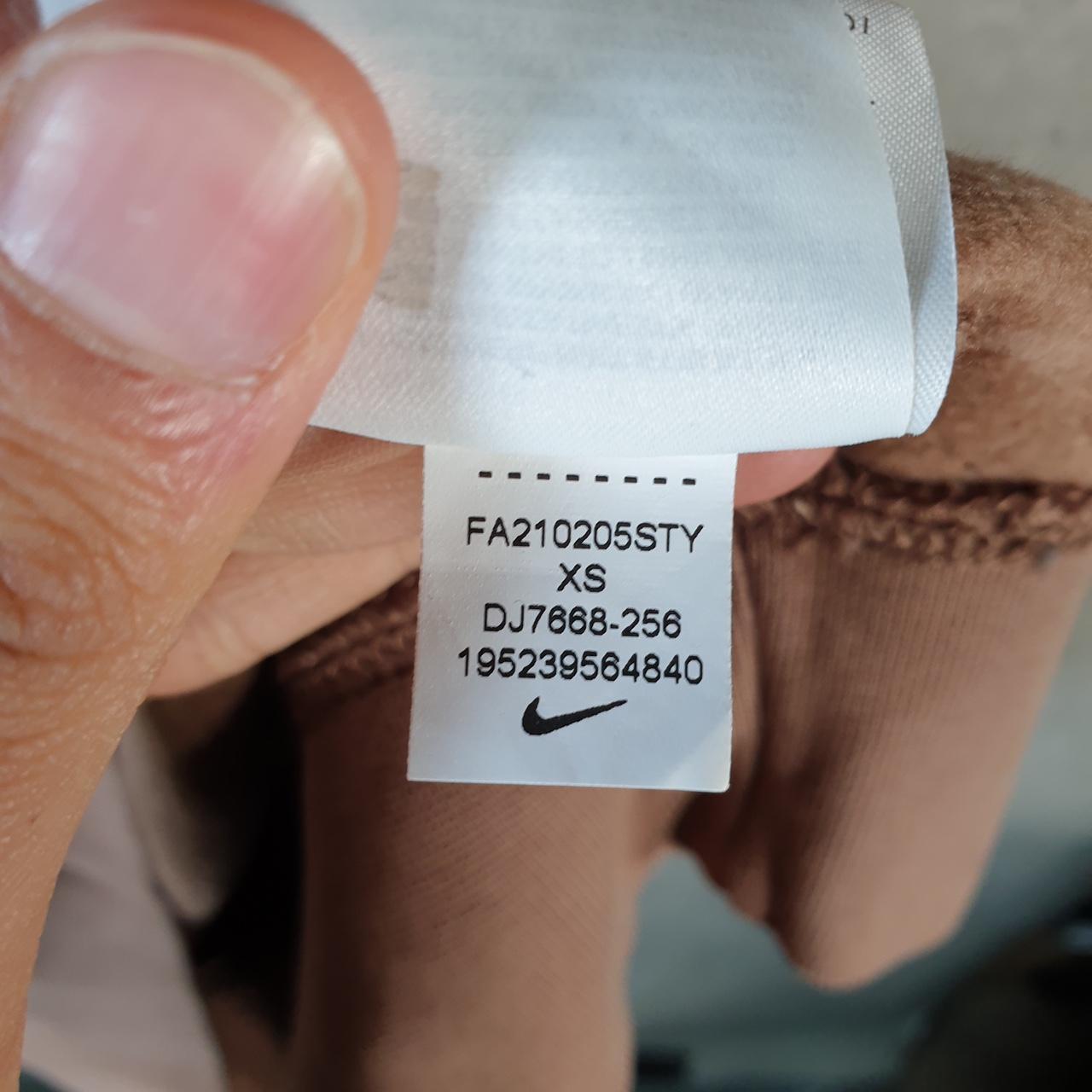 Vintage Nike Club Embroidered Hoodie Men’s XS Brown Swoosh Y2K Pullover