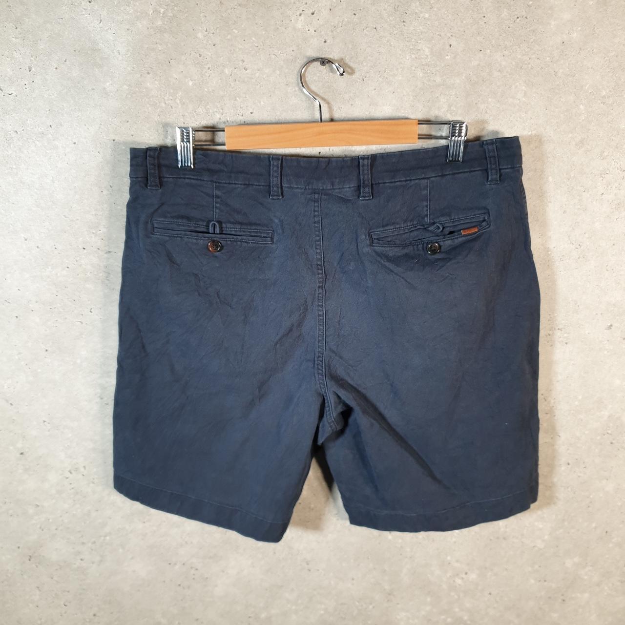 Vintage Chaps Ralph Lauren Polo Shorts Jorts Cargo Men’s W36 Navy Blue Baggy Cotton