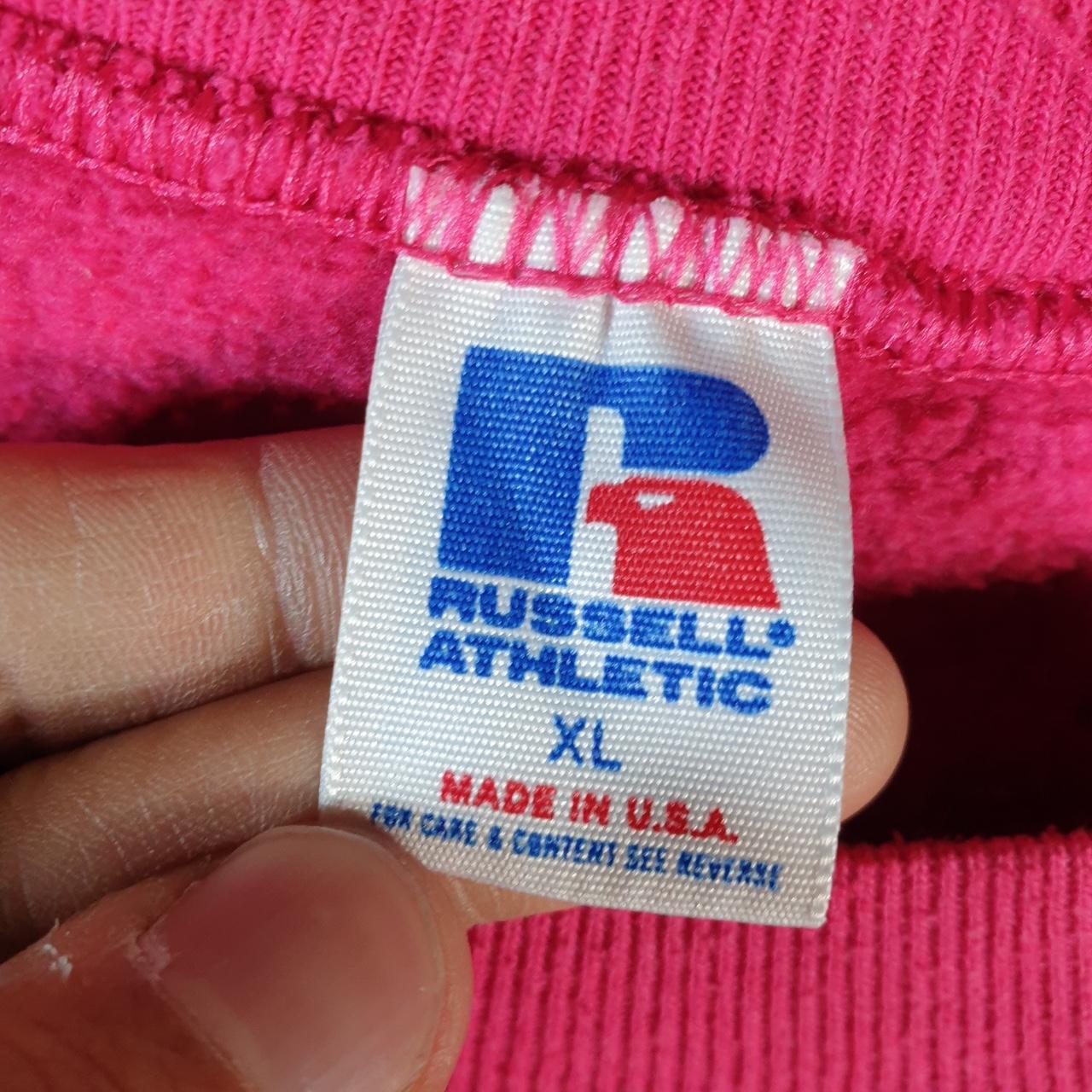 Vintage Russell Athletic Wally USA Sweatshirt Men’s XL Pink Pullover