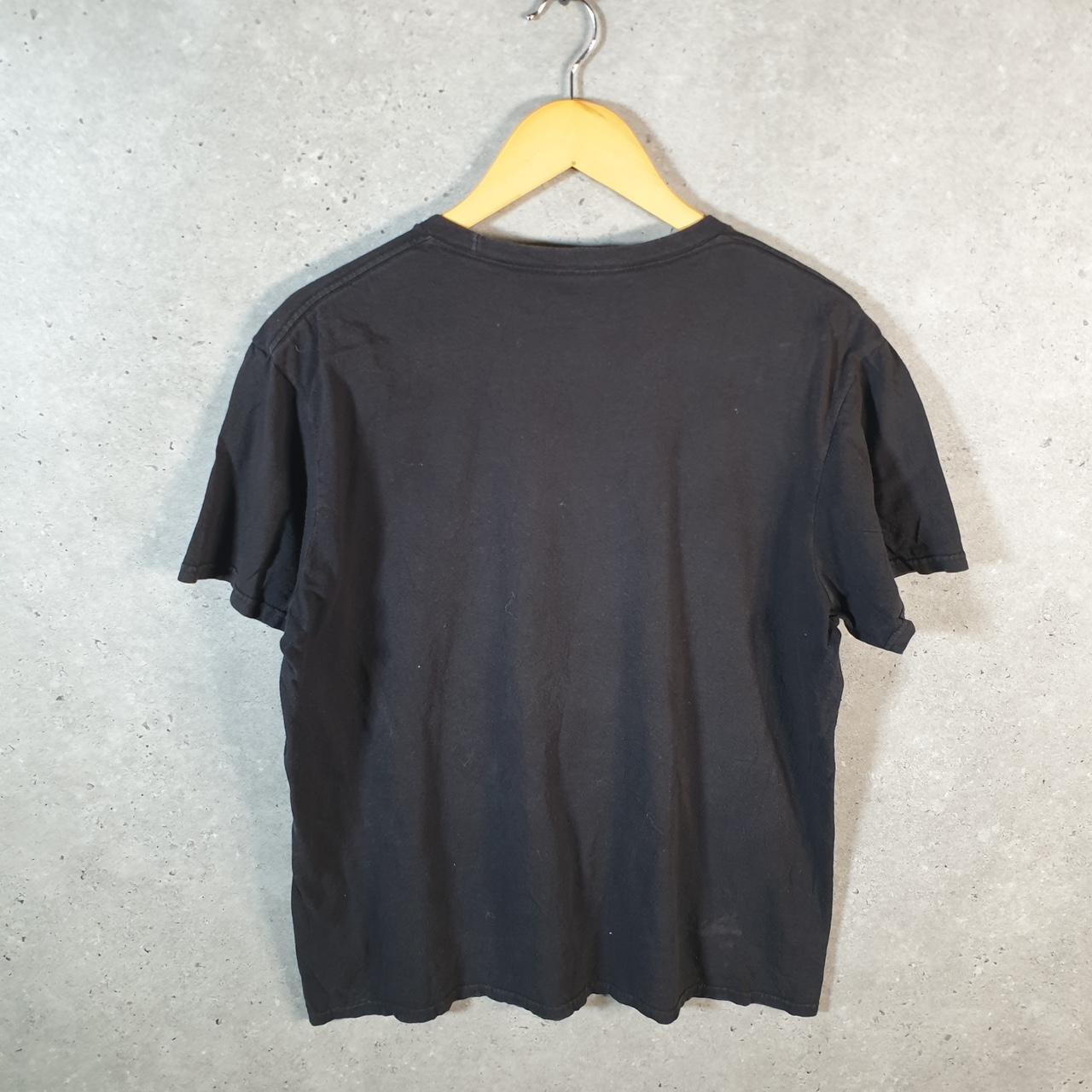 Vintage Disney Land Mickey Mouse T Shirt Men’s Large Black Logo Graphic Cartoon