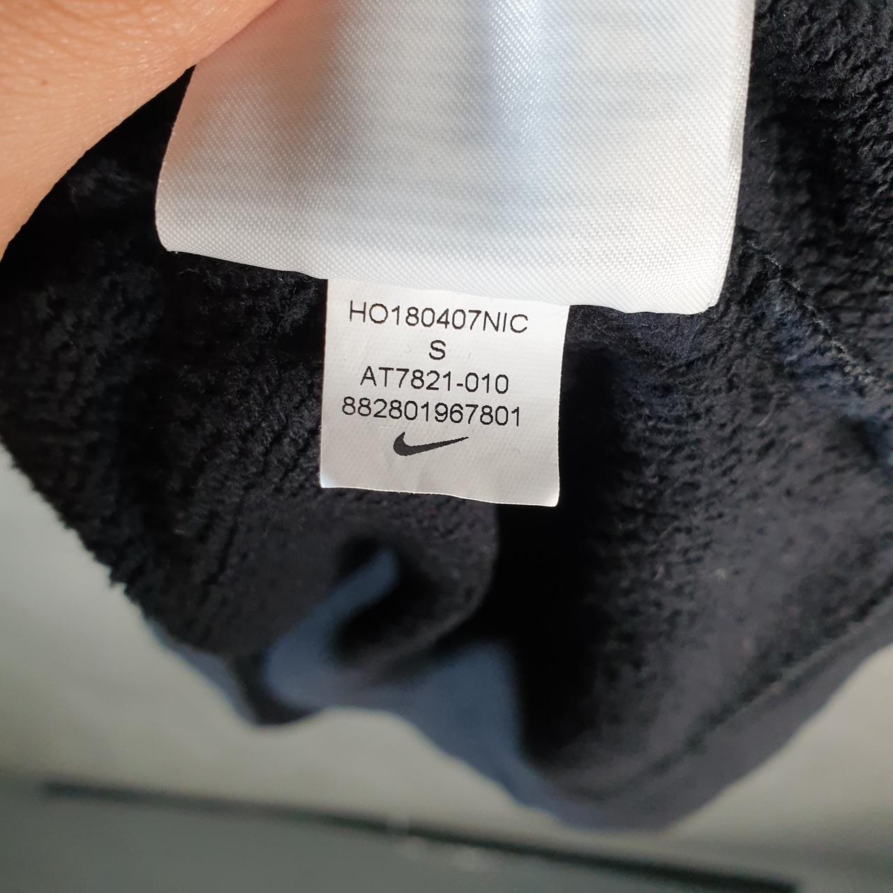 Vintage Nike All Over Print AOPA Sweatshirt Mens small Black Swoosh Y2K Pullover