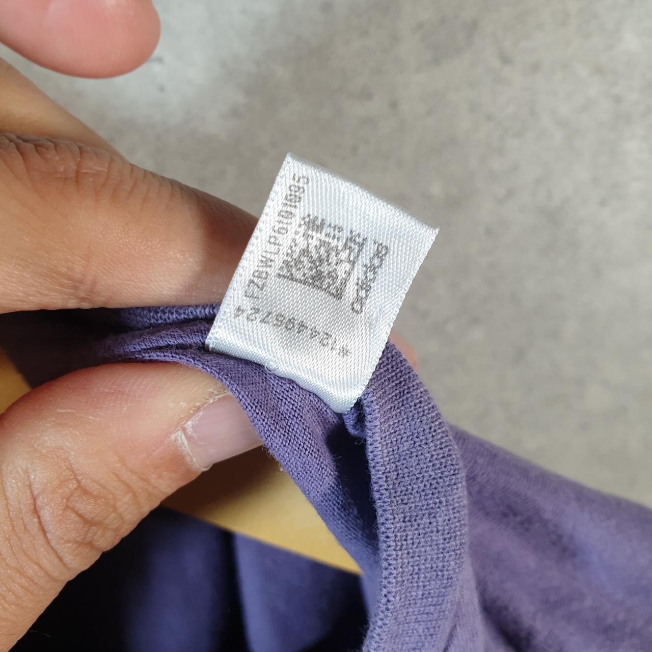 Vintage Adidas Spellout T Shirt Womens 3XL Lilac Three Stripes Logo Athletic