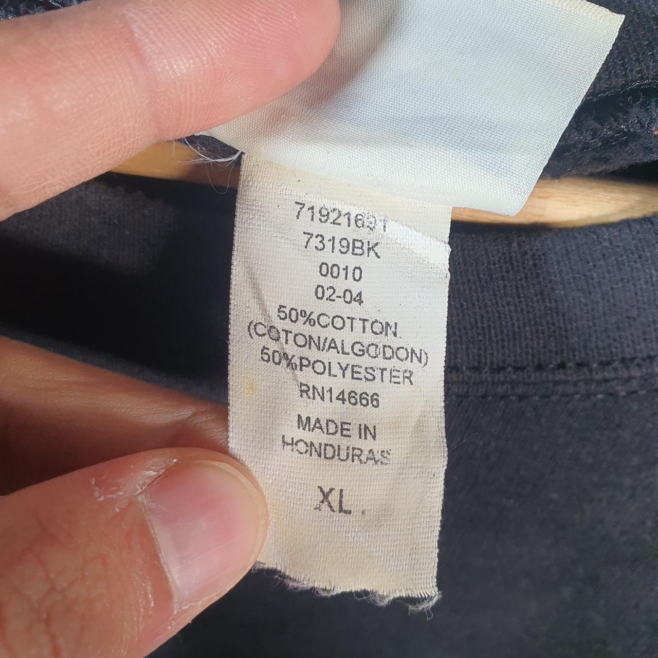 Vintage Lee Heavyweight Sweatshirt Men’s XL Black USA Amcor Flexibles Embroidered