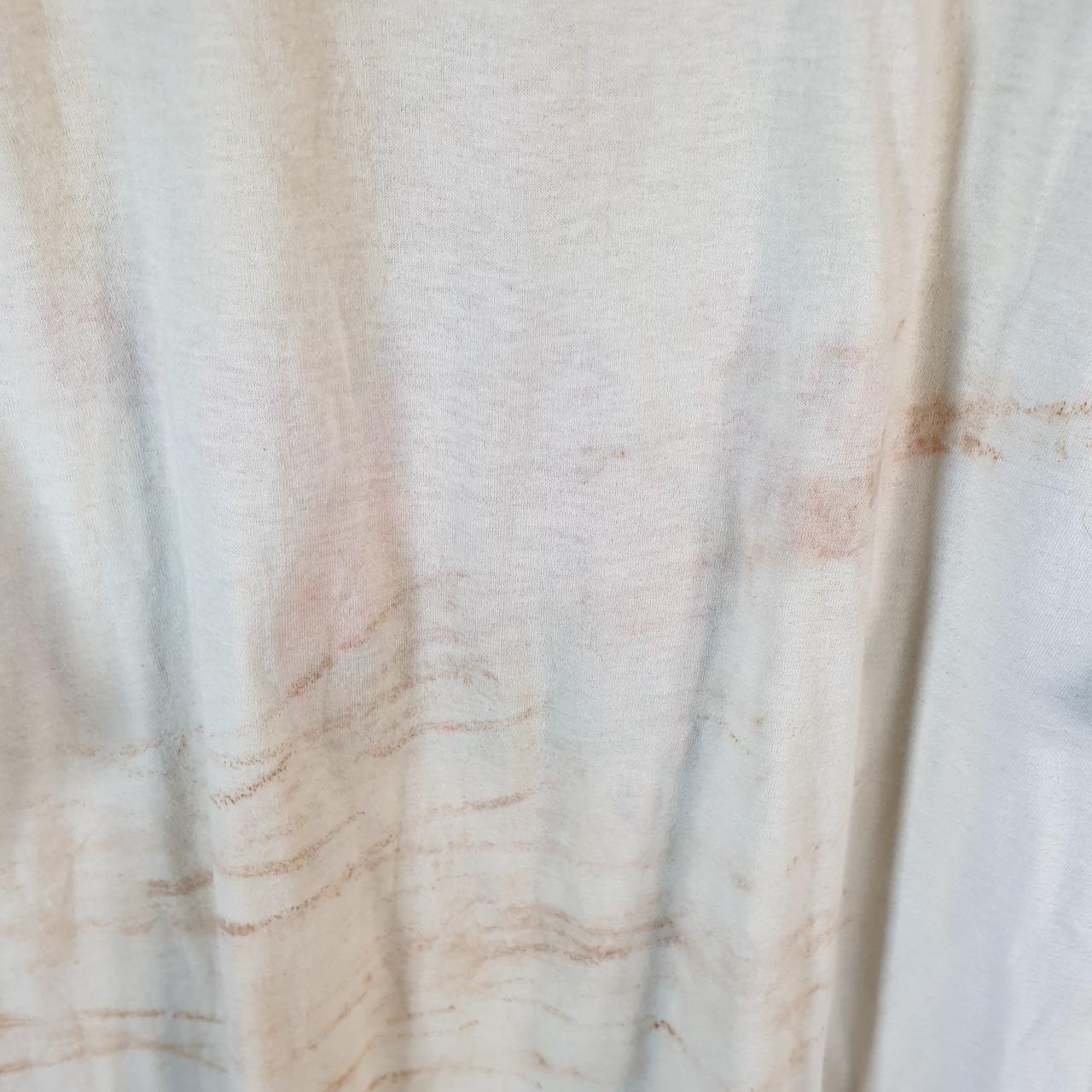 Vintage Brush Up Against The best Cover The Earth 90s USA Single Stitch T Shirt Men’s Small White