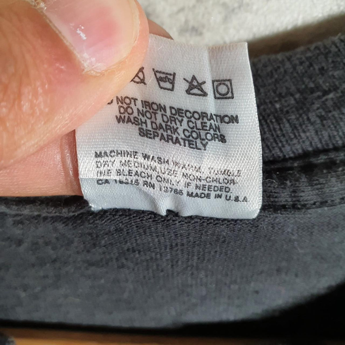Vintage Fruit of the Loom American Civil War 90s USA Single Stitch T Shirt Men’s XL Black C9456