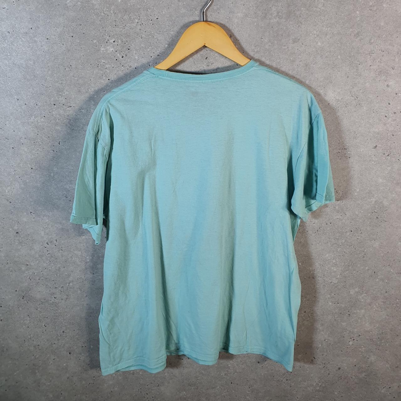 Vintage Disney Land Mickey Mouse T Shirt Men’s XL Blue Logo Graphic Cartoon