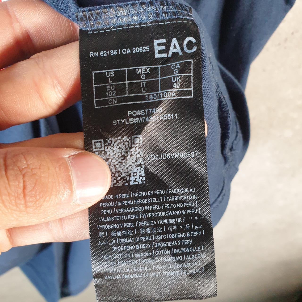 Vintage Guess Spellout Graphic T Shirt Men’s Large Navy Blue Casual Sports Logo Athletic