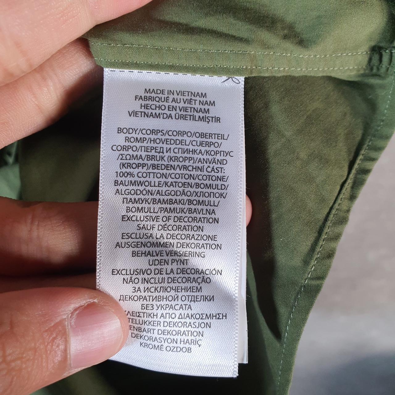 Vintage Ralph Lauren Button Down Shirt Men’s Small Green Slim Fit Cotton Stretch Pony