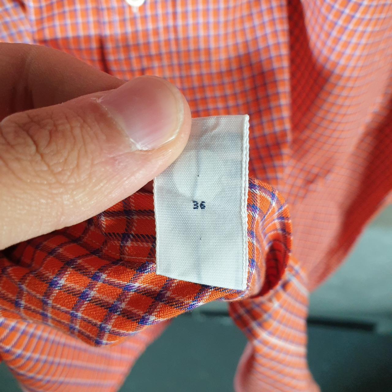 Vintage Ralph Lauren Button Down Shirt Men’s Medium Orange Classic Fit Cotton