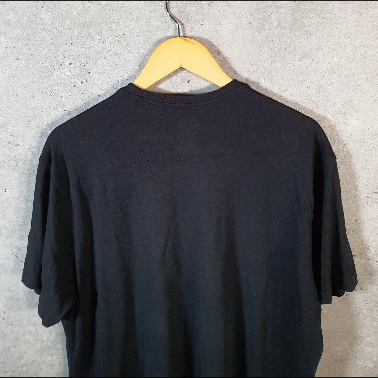 Vintage Ralph Lauren Polo T Shirt Men’s Large Black Embroidered Pony Classic Fit C9111