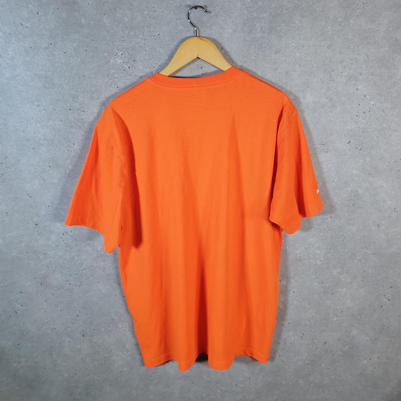 Vintage Carhartt Pocket T Shirt Men’s Medium Orange Workwear Chore Utility Loose Fit C9294