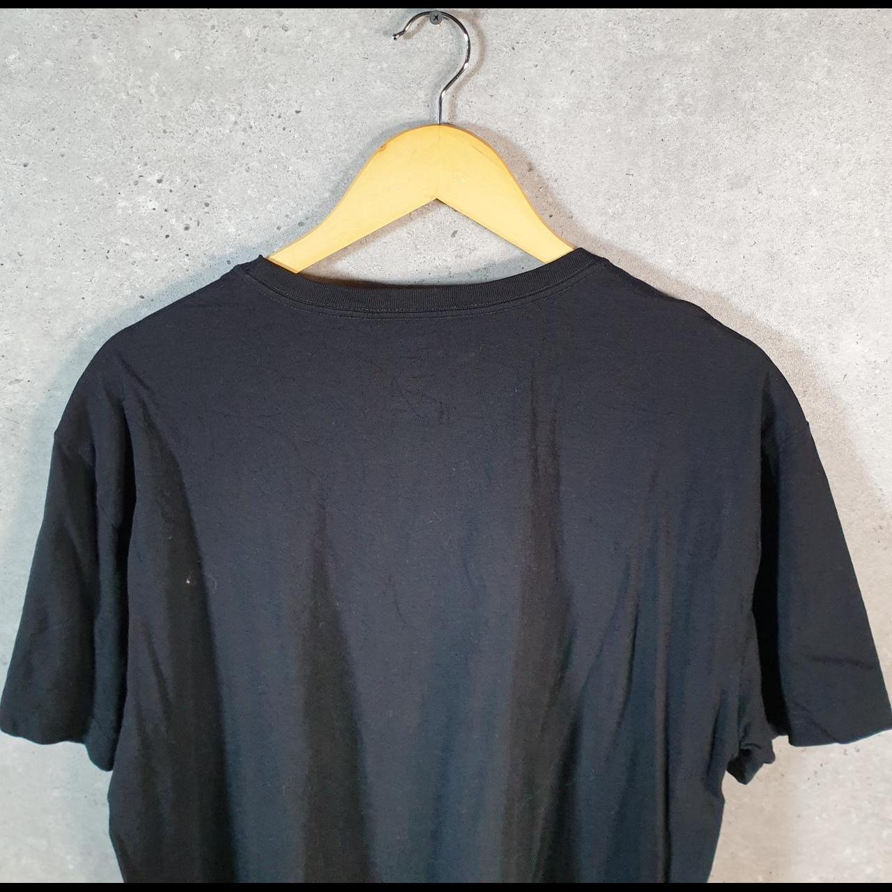 Vintage Ralph Lauren Polo T Shirt Men’s XL Black Embroidered Slim Fit Pony C8597