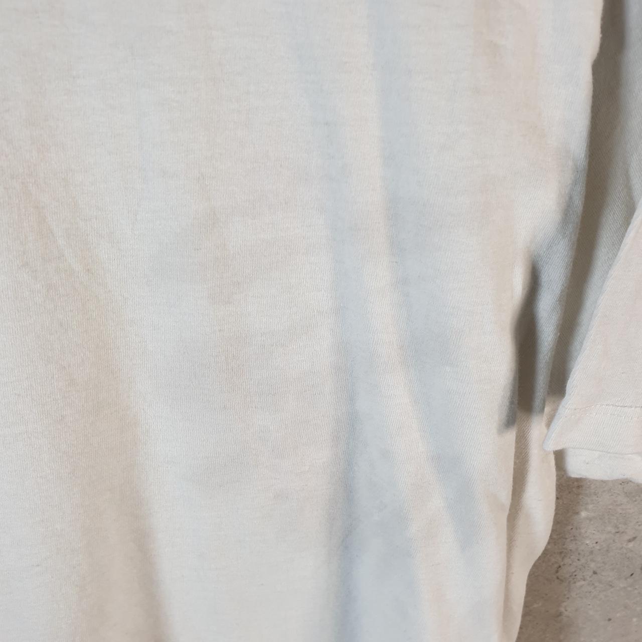 Vintage Star Wars May The Force Be With You T Shirt Men’s Large White Logo Graphic