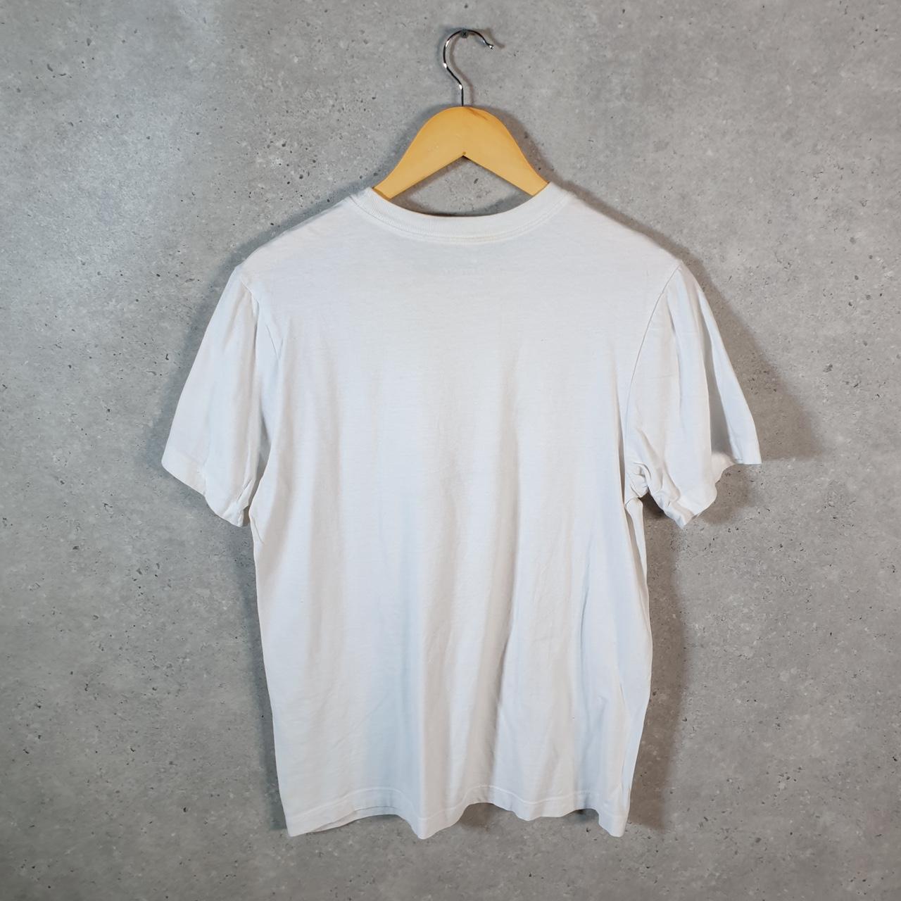 Vintage Nike Just Do It Spellout T Shirt Shirt Men’s Small White Logo Athletic C9610