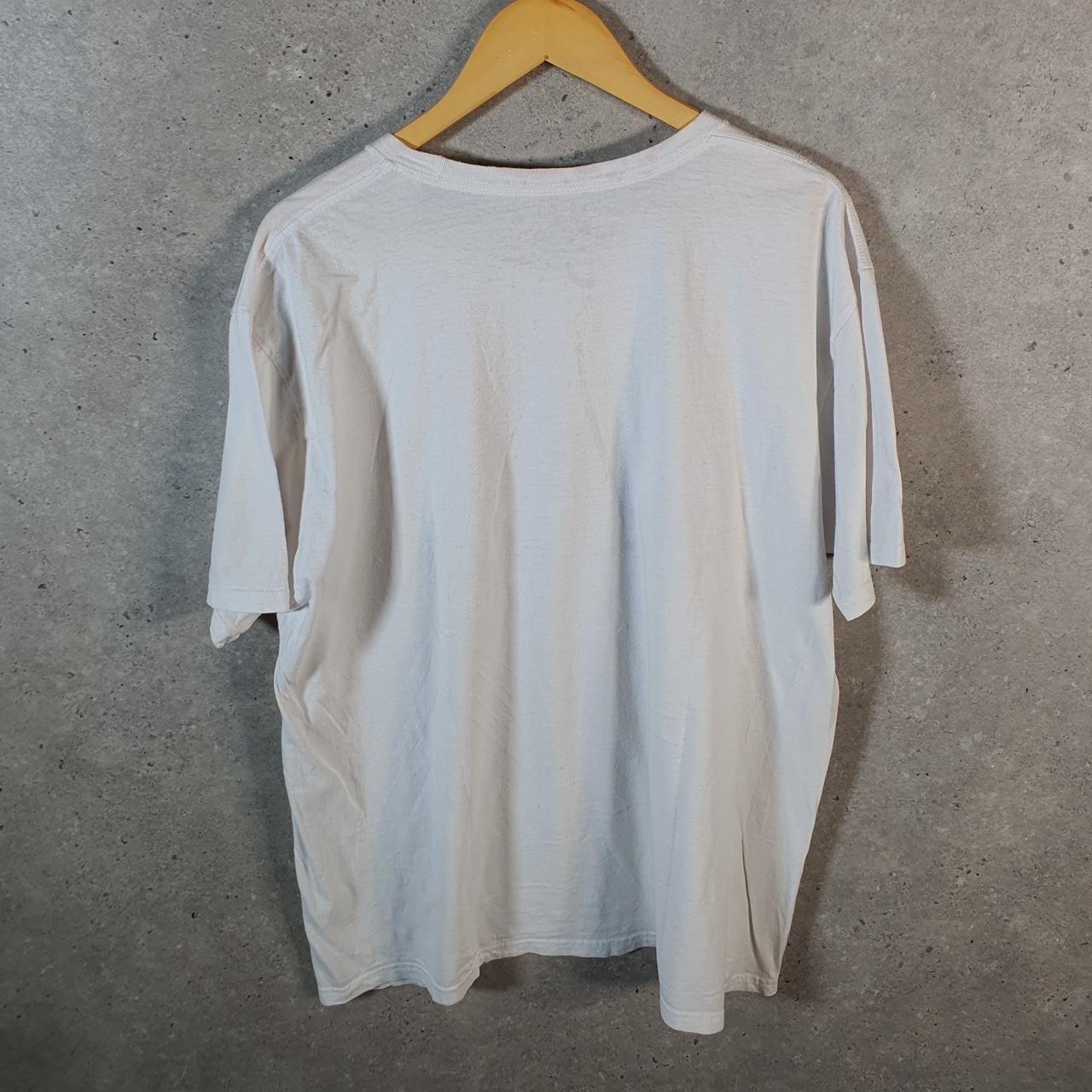 Vintage Adidas Go To Tee T Shirt Men’s XL white Three Stripes Logo