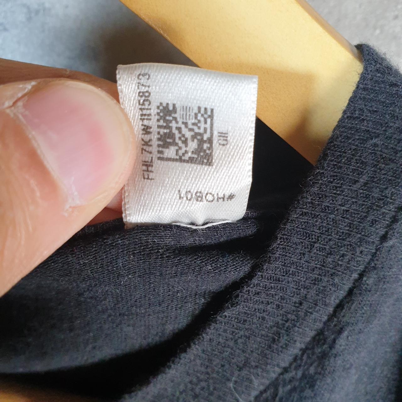 Vintage Adidas Amplifier T Shirt Men’s Medium Black Three Stripes Logo Athletic