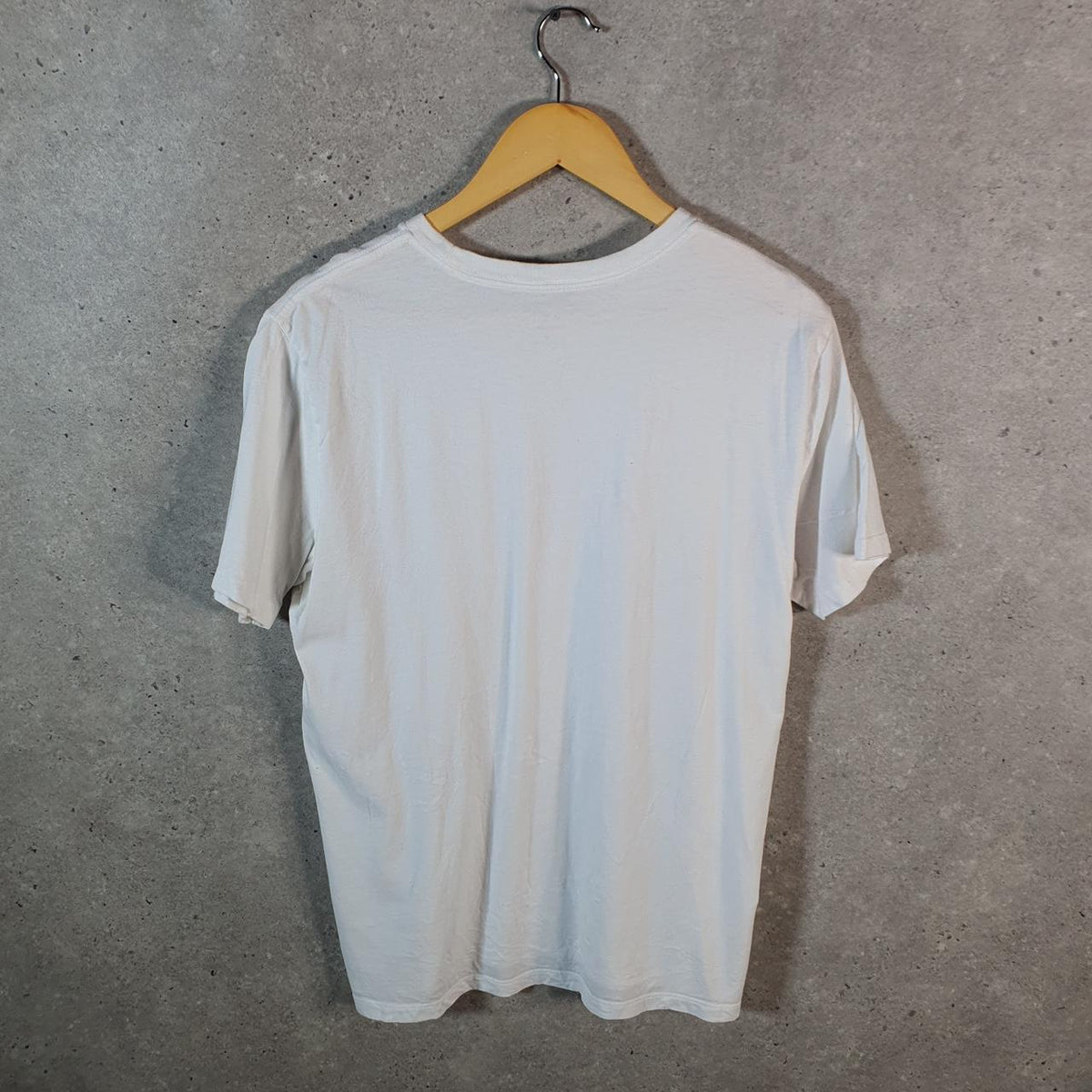 Vintage Gap T Shirt Men’s Medium White Standard Fit Casual Blank