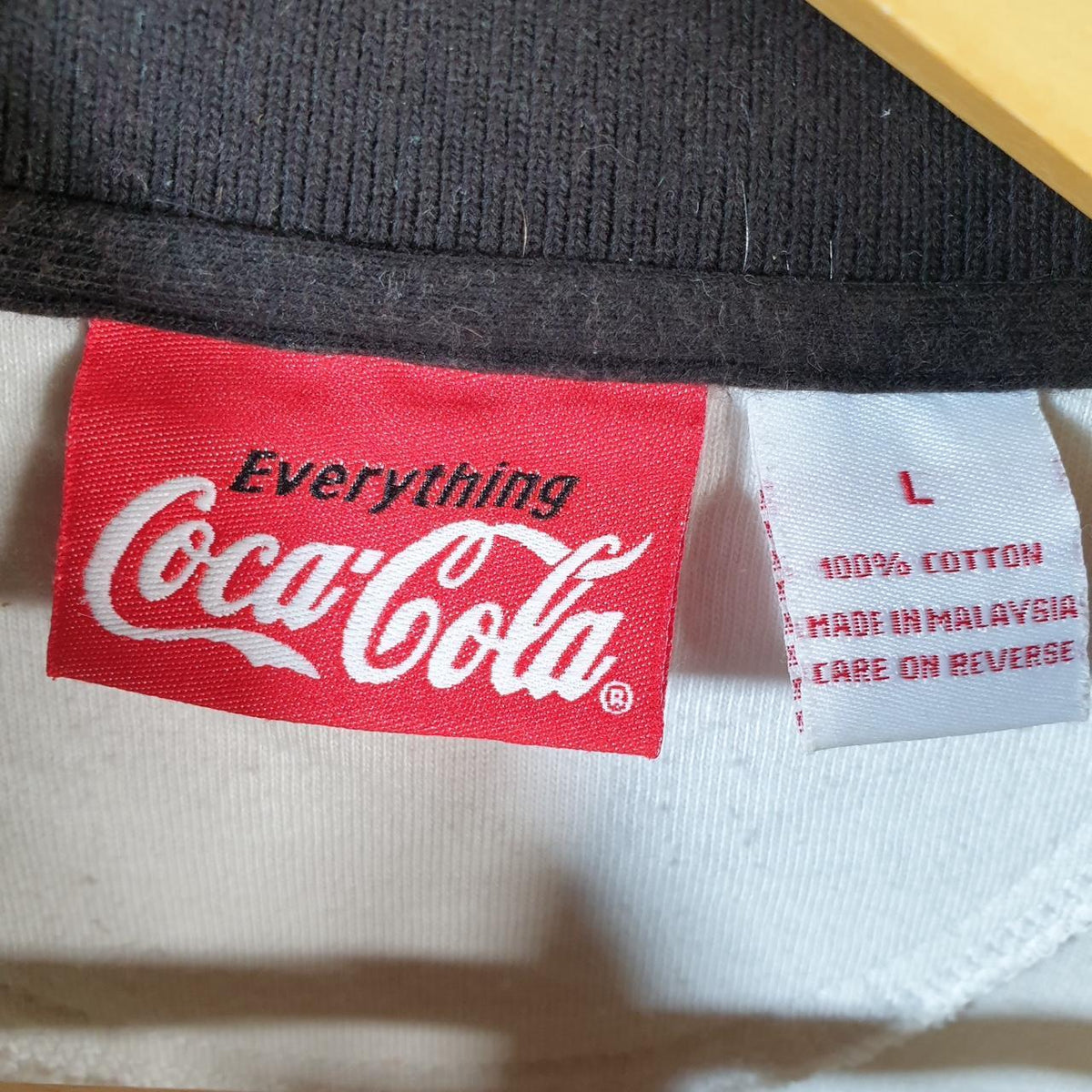 Vintage Coke Coca Cola Truck Van Polo Shirt Men’s Large White Embroidered Logo