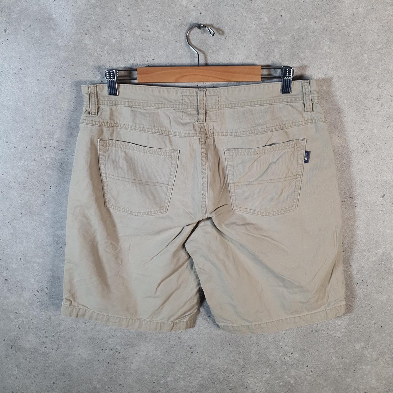 Vintage The North Face TNF Shorts Jorts Chino Cargo Men’s W32 Brown Baggy Cotton