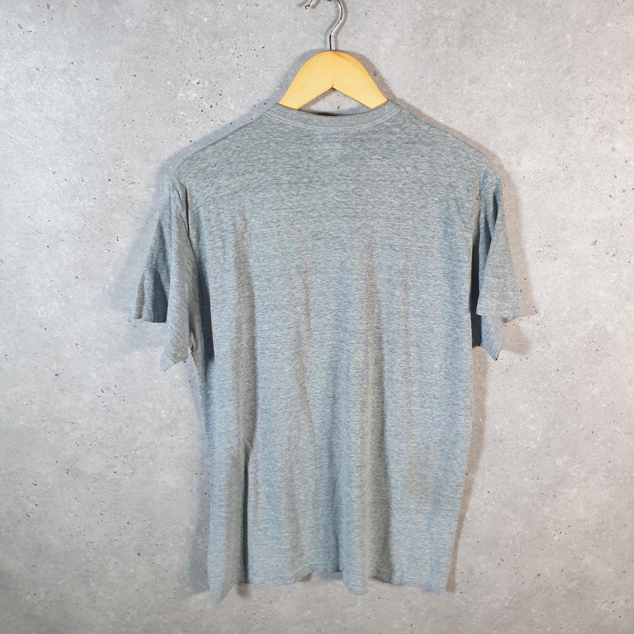 Vintage Hanes Babbitt Foundation Tamworth USA Single Stitch T Shirt Men’s Medium Grey