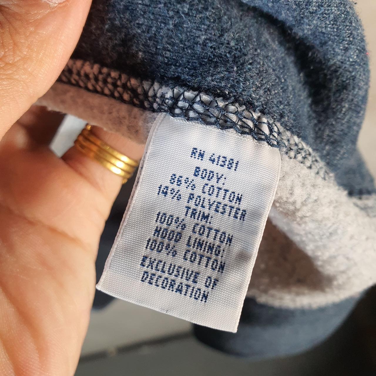 Vintage Ralph Lauren Polo Full Zip Hodie Men’s XL Blue Cotton Pony