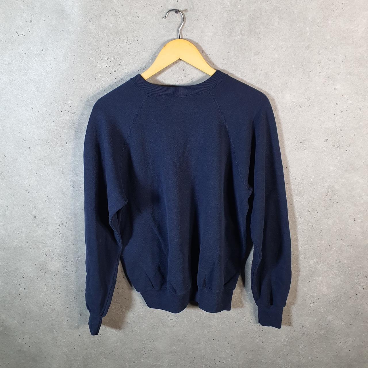 Vintage Lee Sturdy Sweats Sweatshirt Men’s Large Navy Blue USA Baggy Blank