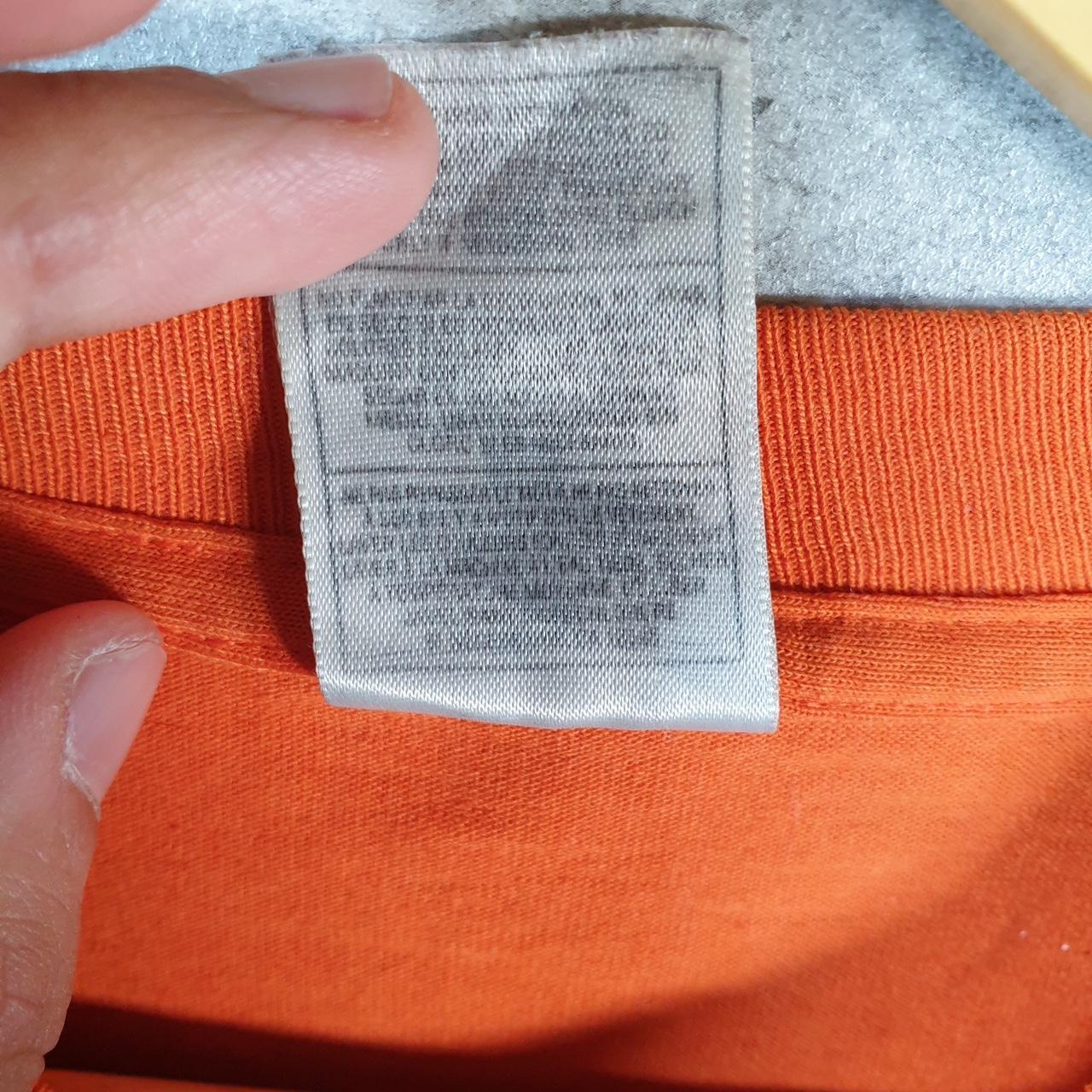 Vintage Fruit of the Loom Dream Schmutz Busters 1997 Single Stitch T Shirt Men’s Large Orange