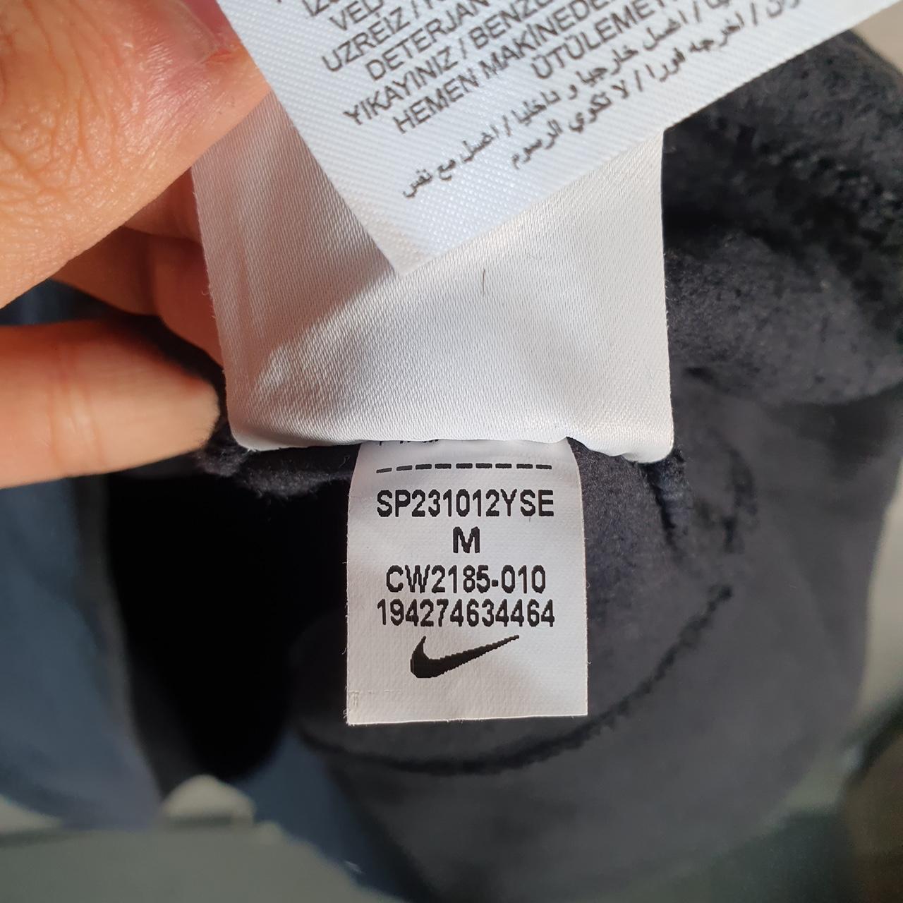 Vintage Nike Just Do It Sweatshirt Mens Medium Black Centre Swoosh Logo