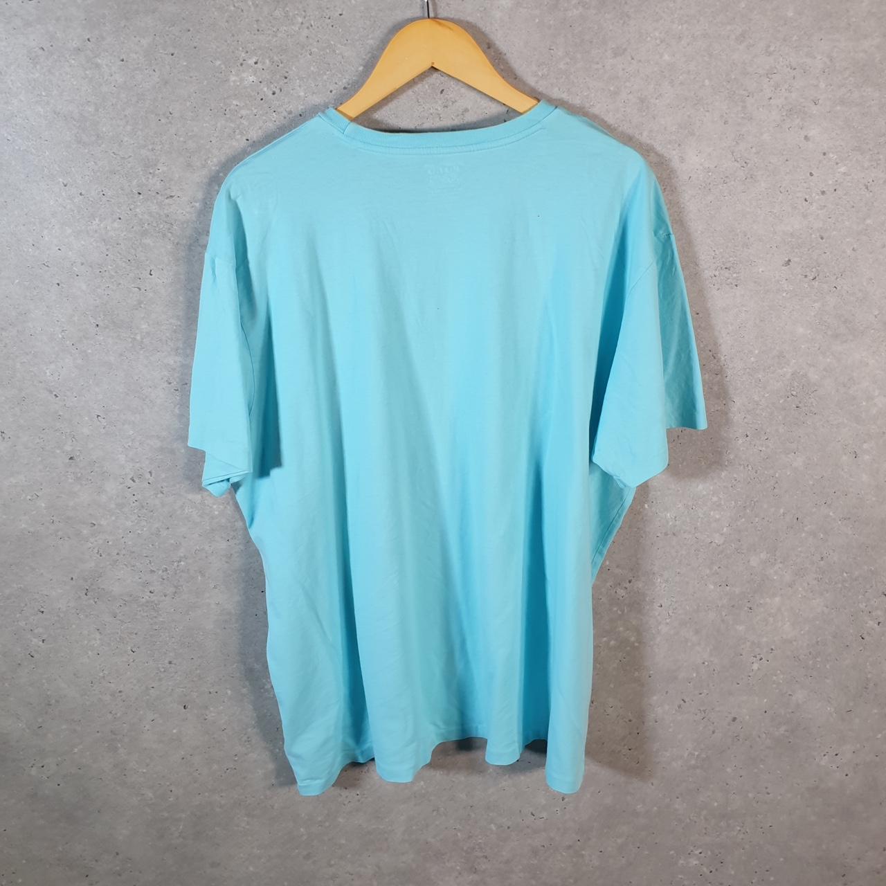 Vintage Ralph Lauren Polo T Shirt Men’s XL Blue Embroidered Classic Fit Pony C9047