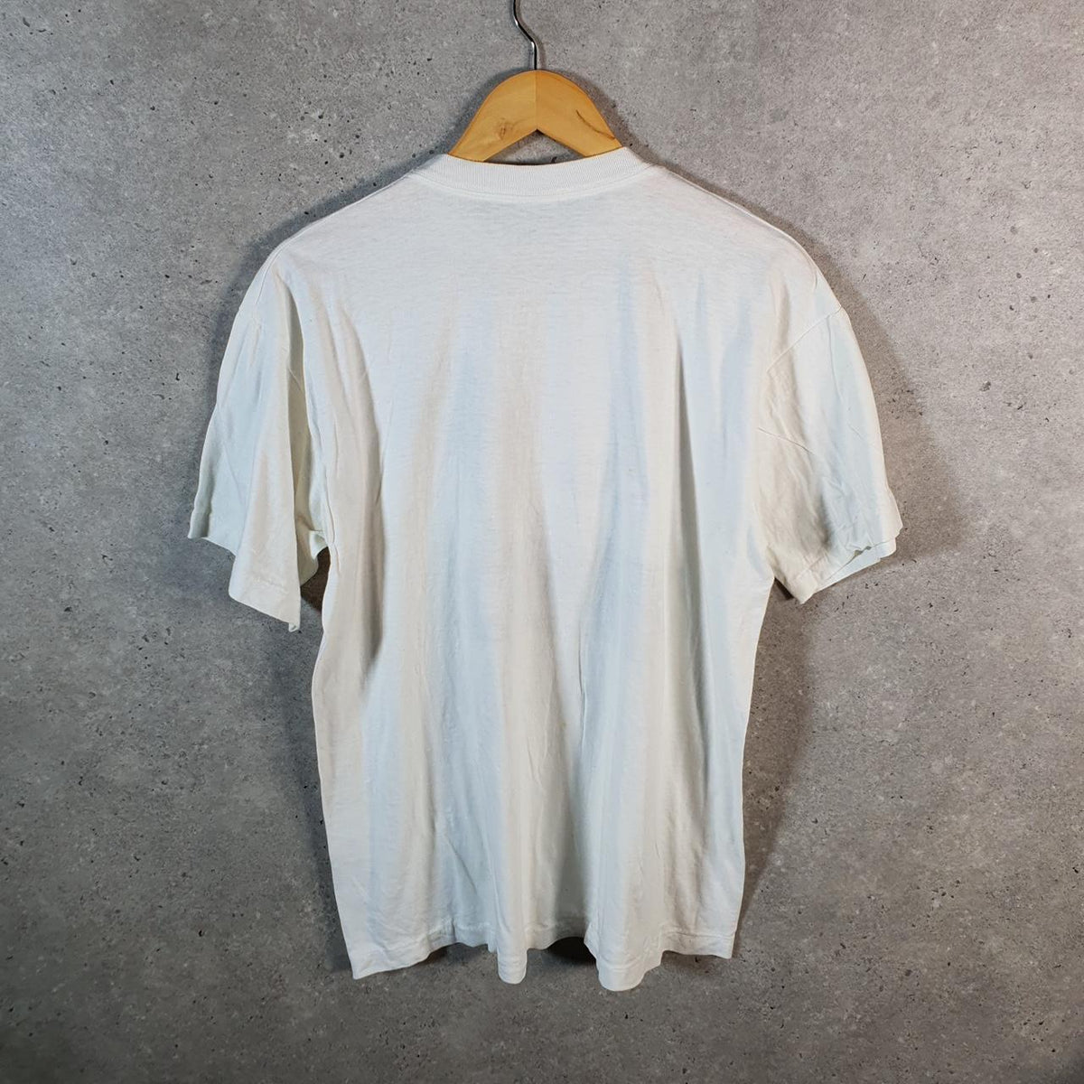 Vintage Caribbean Dream California Hollywood 90s USA Single Stitch T Shirt Men’s XL White