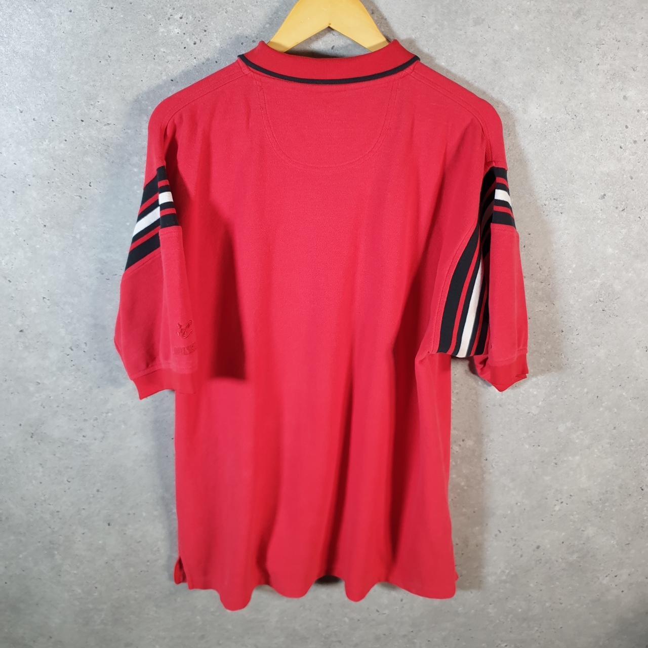 Vintage NASCAR Chase Authentics Dale Earnhardt Jr Polo Shirt Men’s XL Red Embroidered