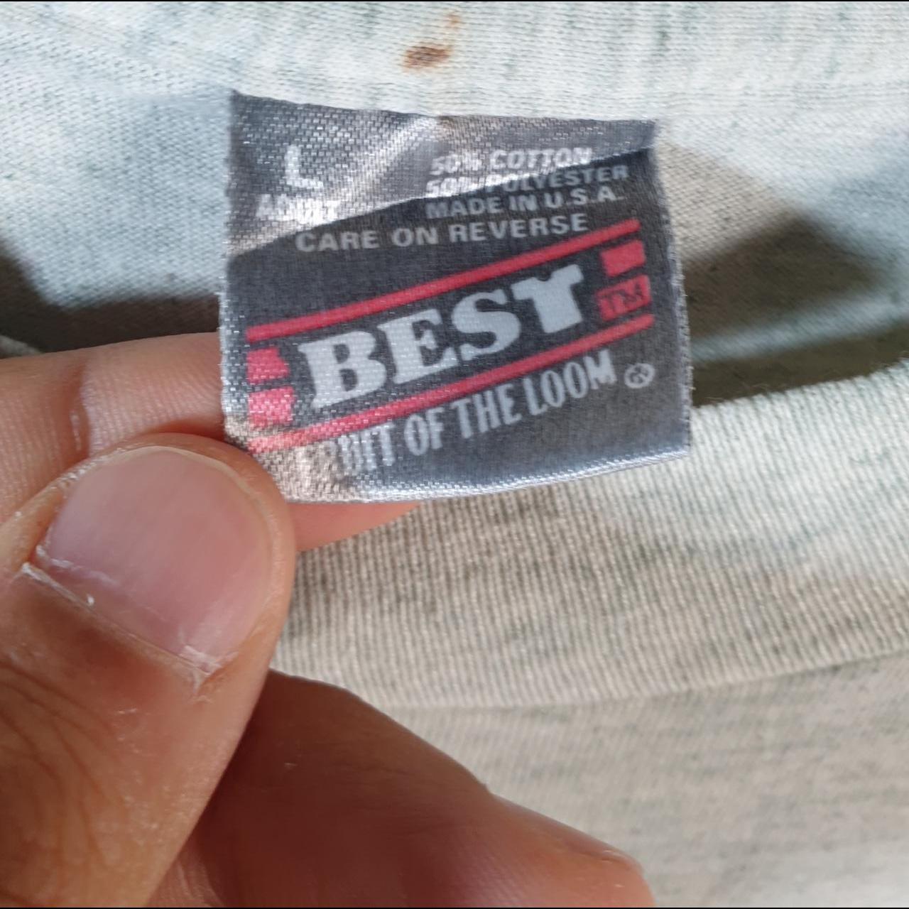 Vintage Fruit of the Loom 1996 Fast pitch Baseball 90s USA Single Stitch T Shirt Men’s Large Grey