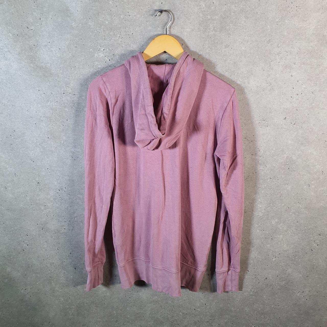 Vintage Gap Spellout Hoodie Womens Small Pink Y2K Sweatshirt Logo Embroidered