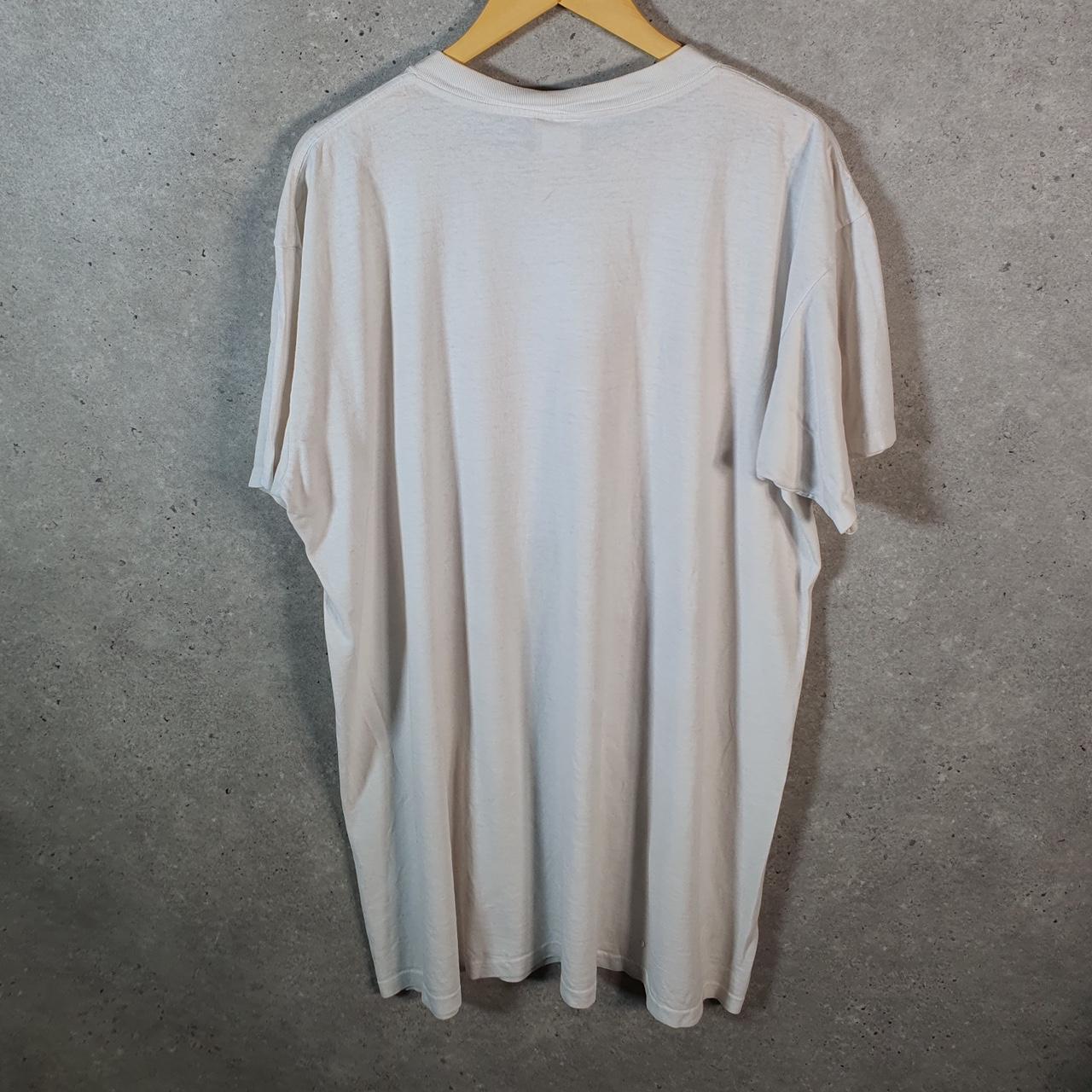 Vintage Red Oak NFL Pro Sport Graphic 90s USA Single Stitch T Shirt Men’s XL White