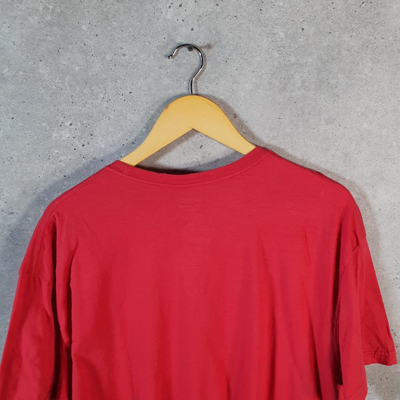 Vintage Ralph Lauren Polo Sport T Shirt Men’s XL Red  Classic Fit Embroidered Pony C8696