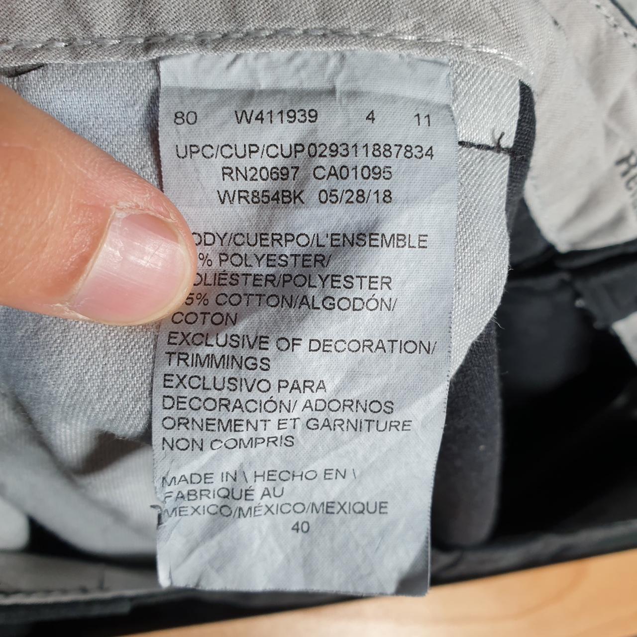 Vintage Dickies Flex Baggy Chino Shorts Jorts Cargo Mens W40 Black Relaxed Fit