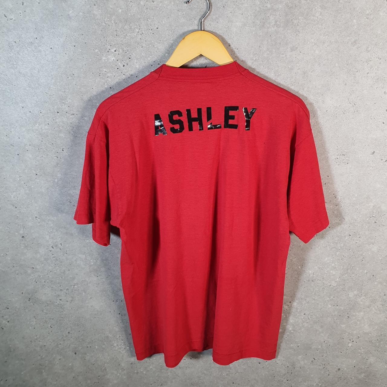 Vintage Fruit of the Loom West Hopkins Cardinals 90s Single Stitch T Shirt Men’s Large Red