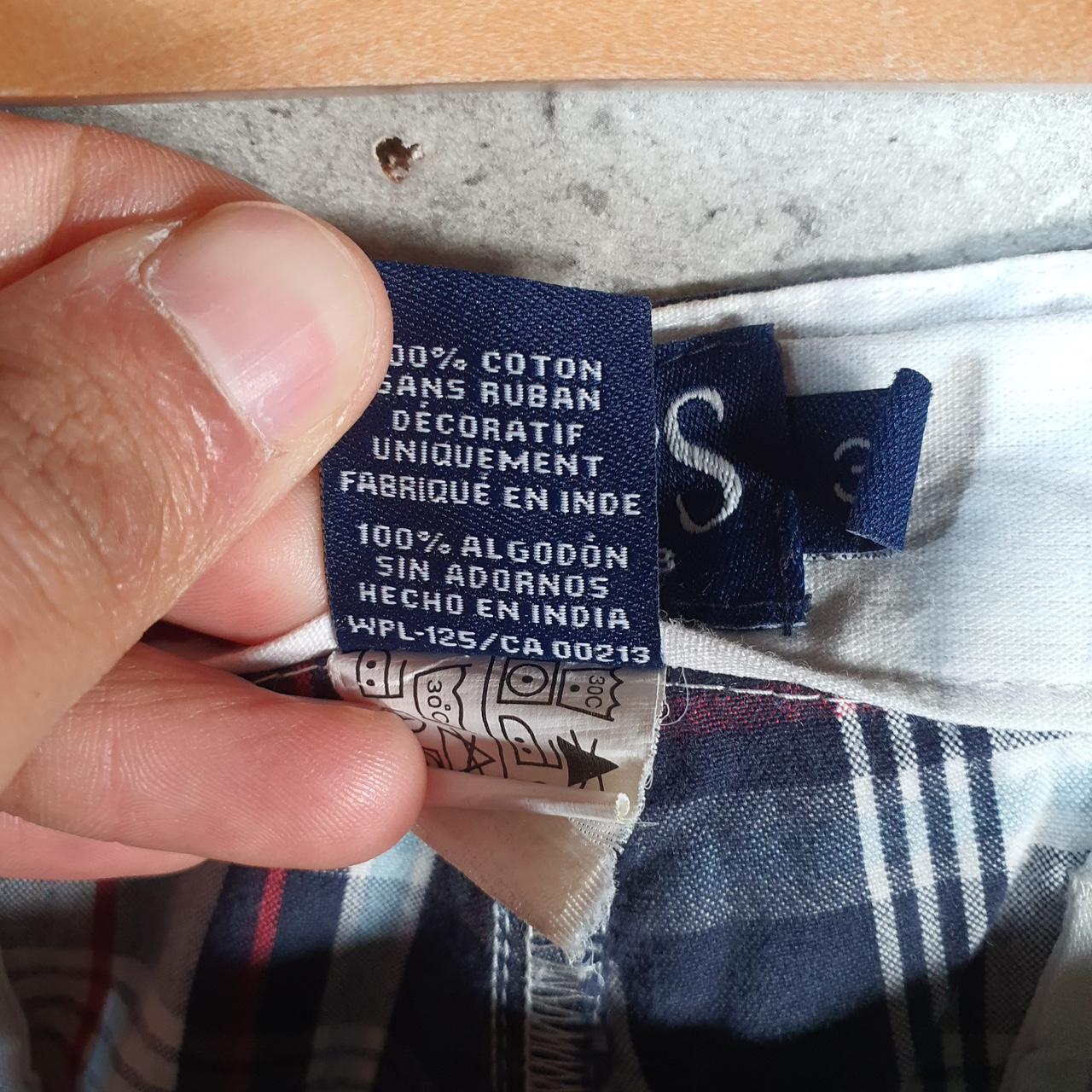 Vintage Chaps Ralph Lauren Polo Shorts Jorts Cargo Men’s W36 Checkered Baggy Cotton A4246