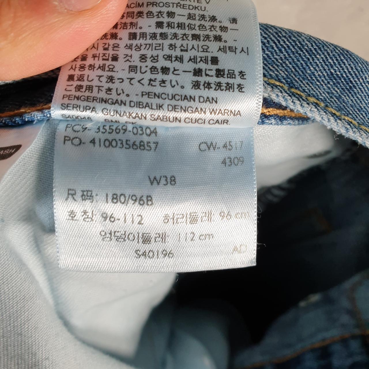 Vintage Levi’s 569 Baggy Shorts Jorts Cargo Men’s W38 Blue Relaxed Denim