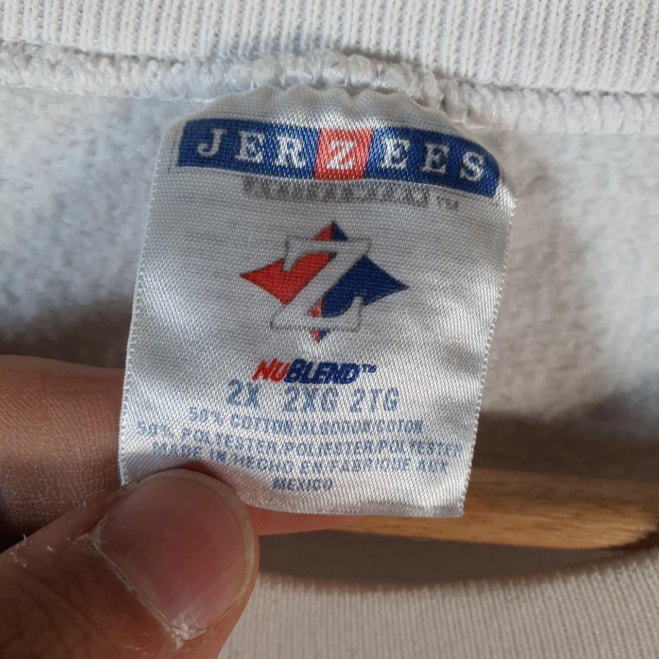 Vintage Jerzees San Angelo Saints VIP Sweatshirt Mens 2XL White Pullover USA