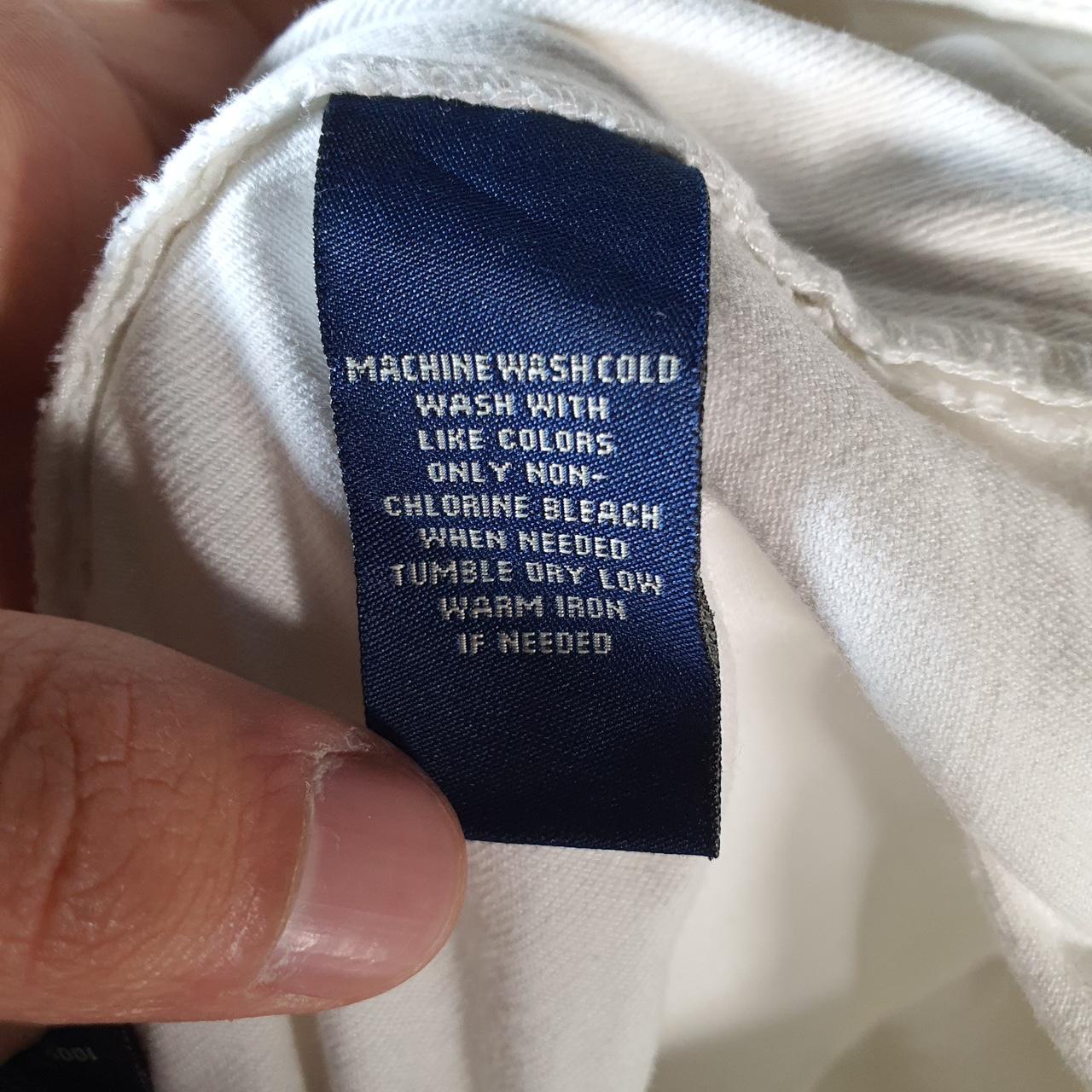 Vintage Ralph Lauren Polo Shorts Jorts Cargo Men’s W34 White Baggy Cotton Big Fish Vintage