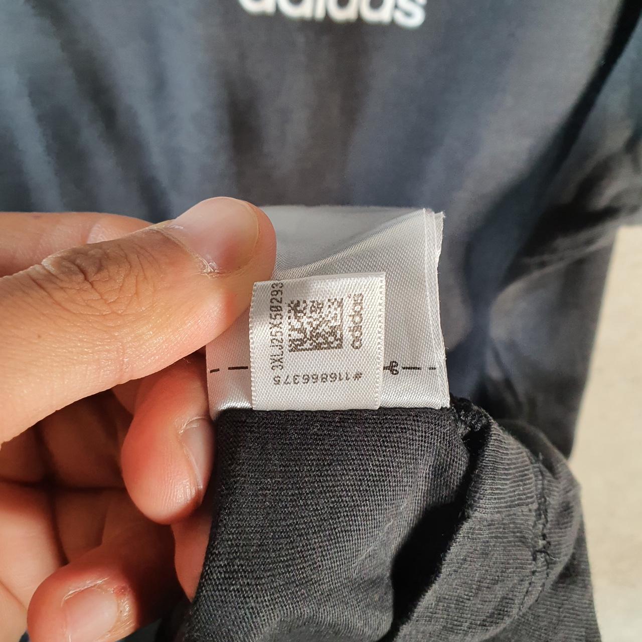 Vintage Adidas Trefoil Retro T Shirt Womens XS Black Three Stripes Logo Athletic