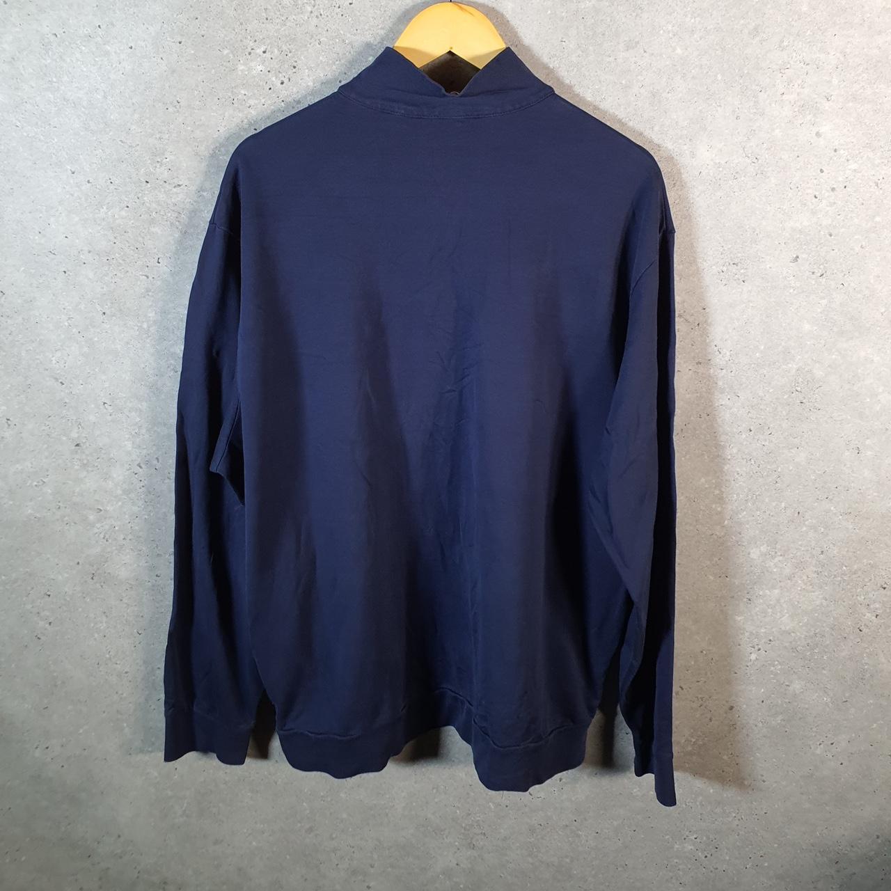 Vintage Ralph Lauren Polo Golf 1/4 Zip Sweatshirt Men’s XL Navy Cotton Pullover