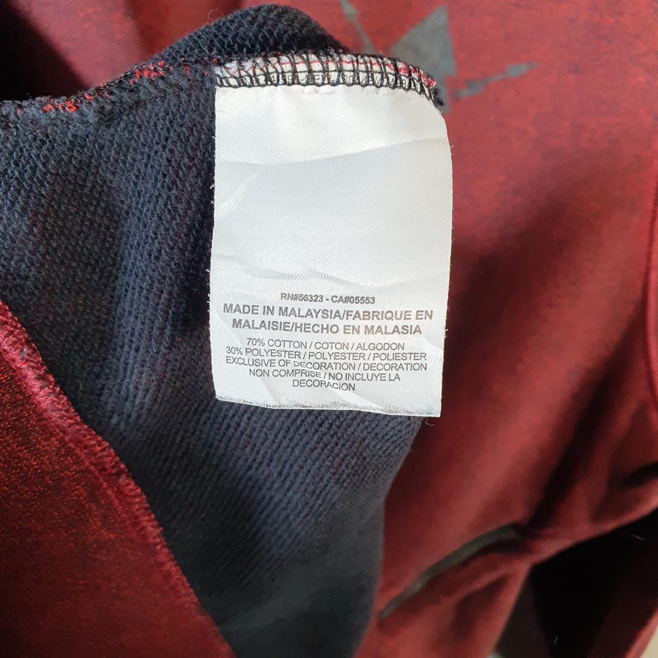 Vintage Nike Swoosh Sweatshirt Womens Large Burgundy Red Y2K Pullover