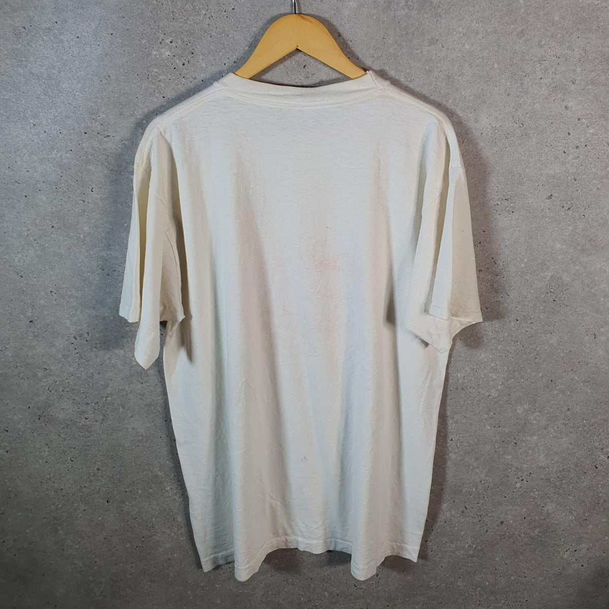 Vintage Mega Designs Chicago Graphic 90s USA Single Stitch T Shirt Men’s XL White