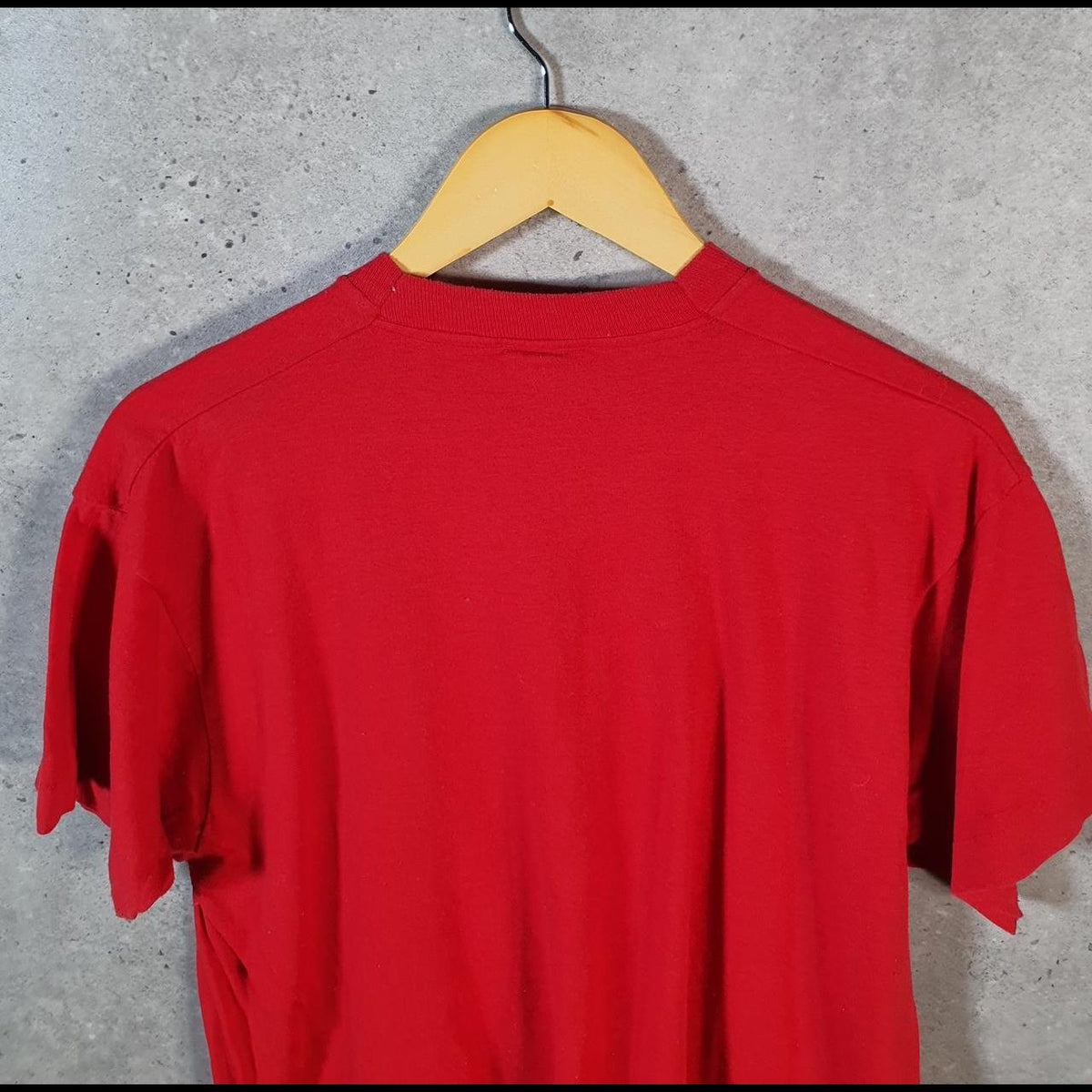 Vintage Screen Stars 1991 Canton Ohio Family USA Single Stitch T Shirt Men’s XL Red C9641